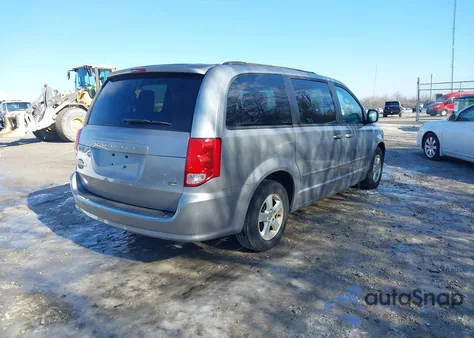 2013 Dodge Grand Caravan Sxt из США, поврежденный, VIN 2C4RDGCG4DR553534